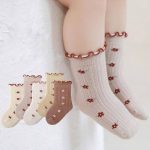 جوراب فانتزی لب دالبری گل - تصویر 3